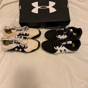 Under Armour Kids Sneakers - Black and White